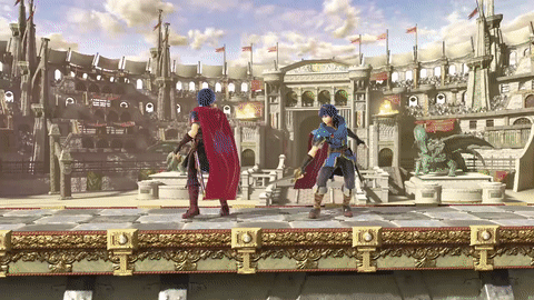 Marth’s down special, Counter.