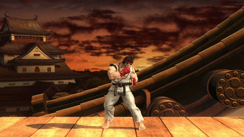 Ryu's side taunt in Smash 4