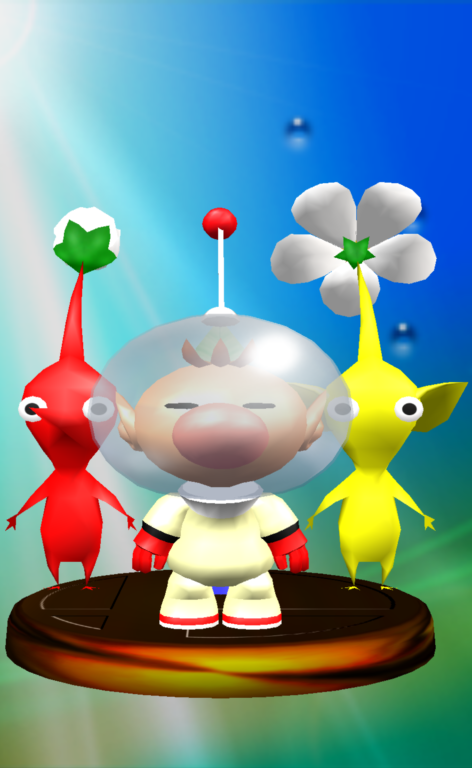 File:Olimar Trophy Melee.png - SmashWiki, the Super Smash Bros. wiki