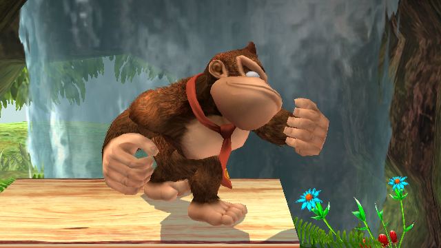 File:Donkey Kong Idle Pose 1 Brawl.png