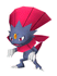 File:Brawl Sticker Weavile (Pokemon series).png