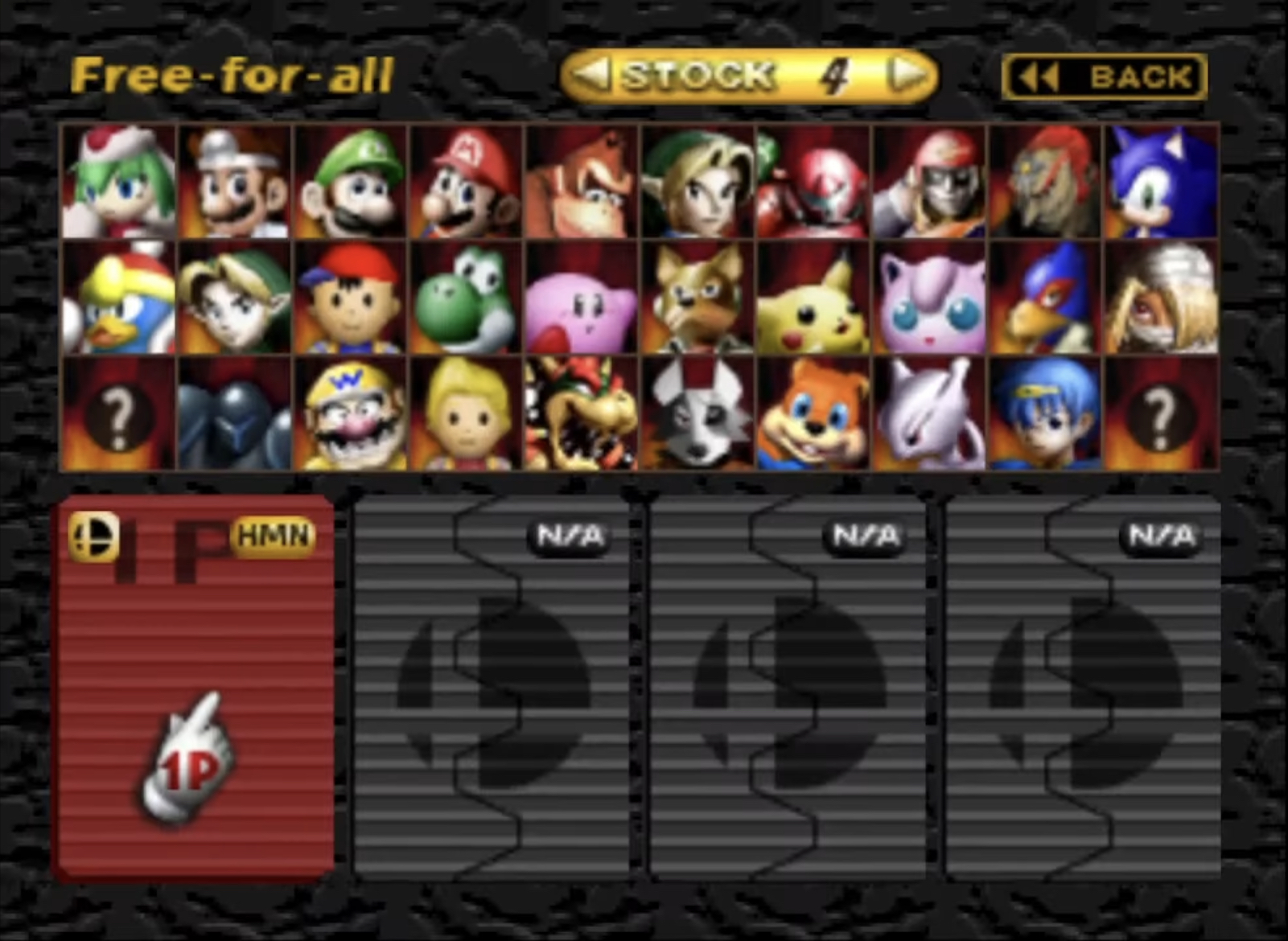 File:Smash Remix Character Select.png - SmashWiki, the Super Smash Bros ...