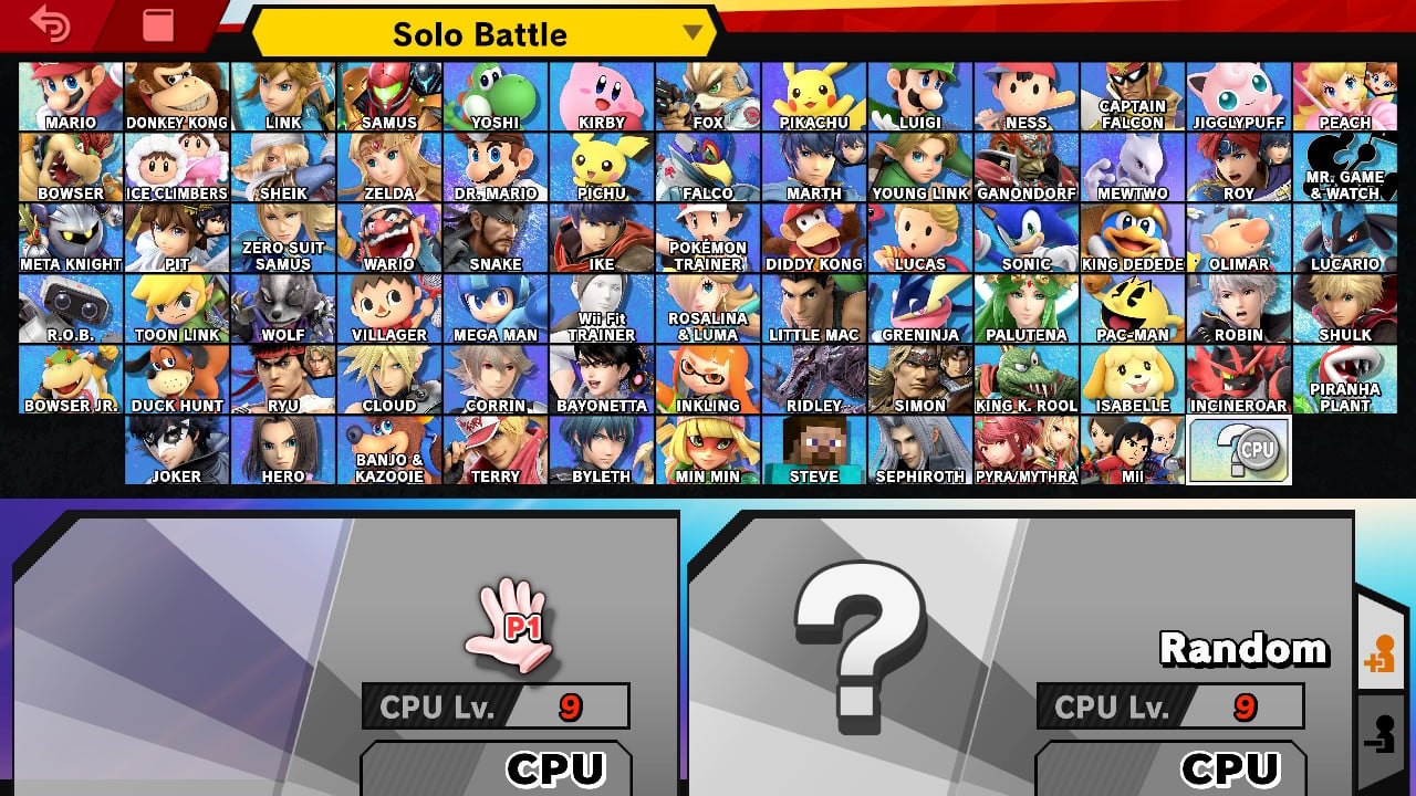 File:SSBU Character Select Stacked DLC.jpg - SmashWiki, the Super Smash ...