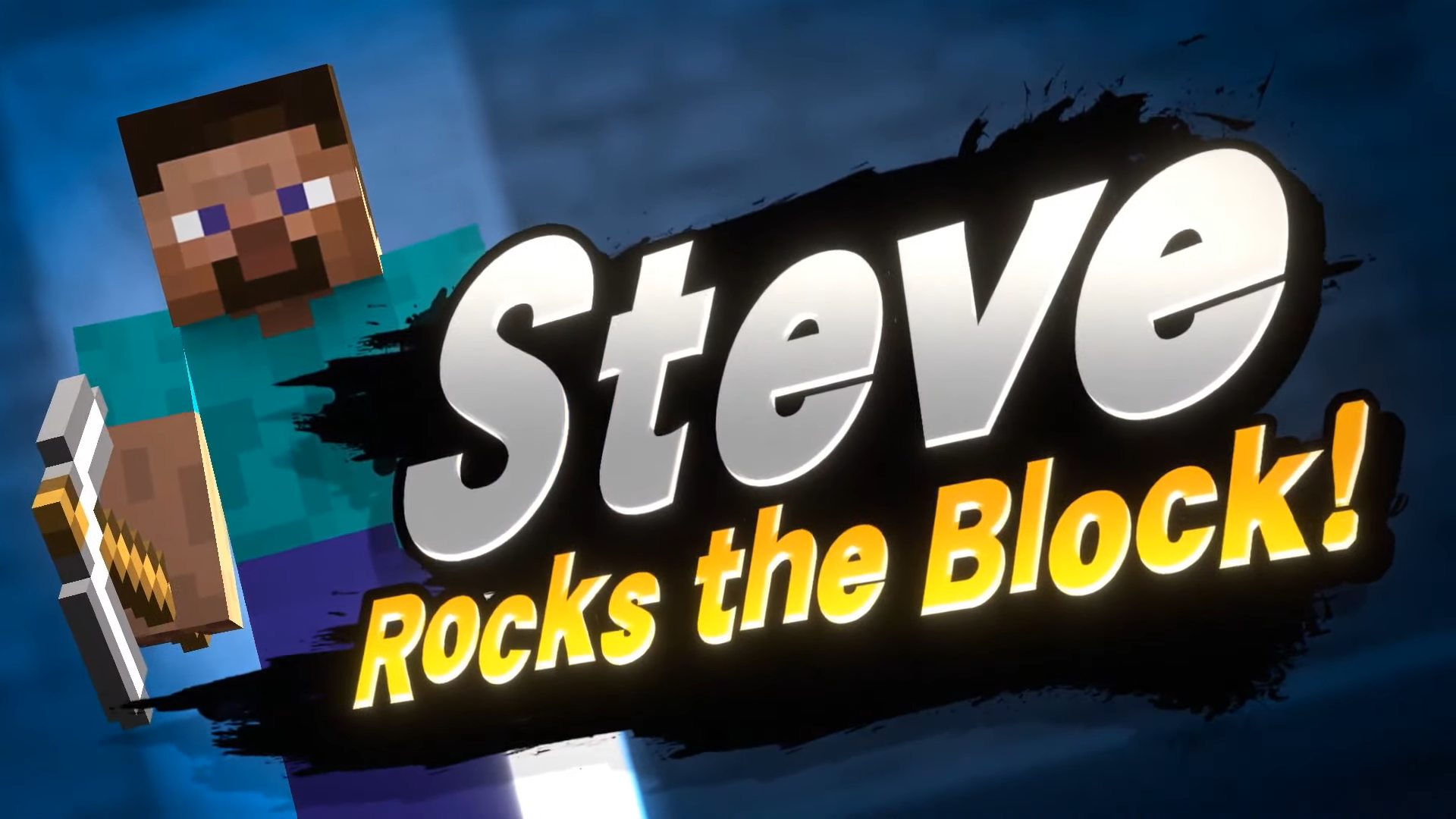 File:Steve Rocks the Block.png - SmashWiki, the Super Smash Bros. wiki