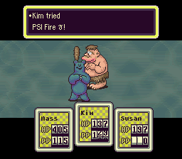 PK Fire γ in EarthBound