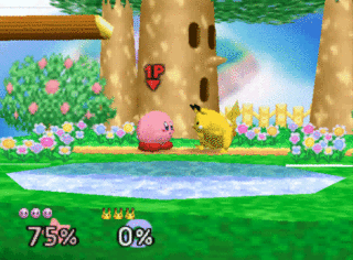 A recovery in Super Smash Bros.