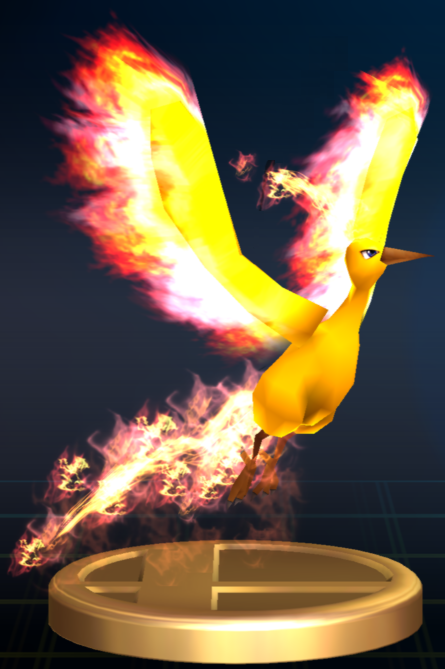 Moltres - Brawl Trophy.png