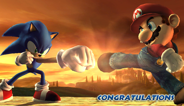File:Sonic Congratulations Screen Classic Mode Brawl.png
