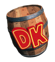 File:Brawl Sticker DK Barrel (Donkey Kong Country).png