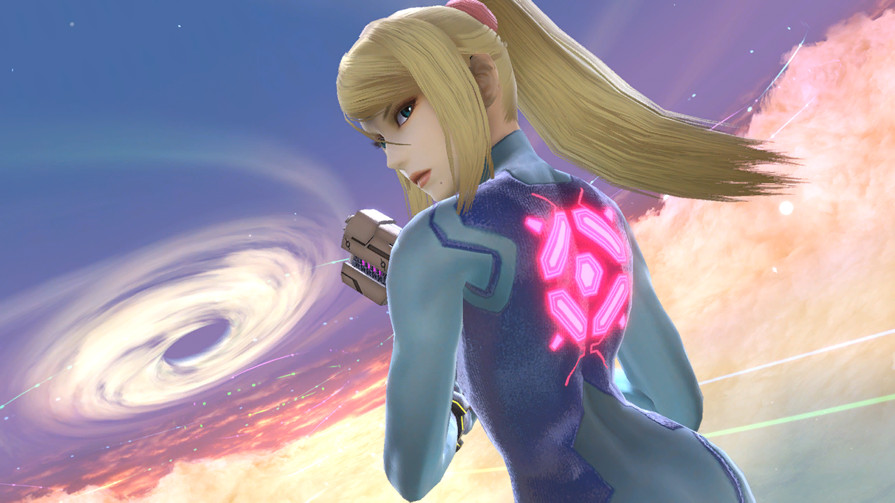 SSBU Congratulations Zero Suit Samus.png