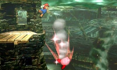 File:Mario Fair Meteor Smashes Kirby SSB4.jpg