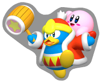 File:Brawl Sticker King Dedede & Kirby (Kirby 64).png