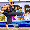 Tatsumaki Senpukyaku in Street Fighter II.