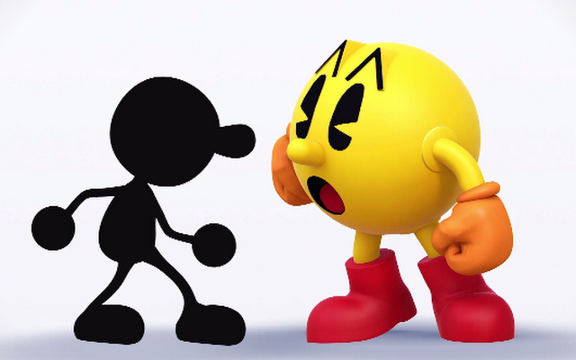 File:Pac-Man and Mr. Game & Watch.png