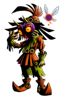 File:Brawl Sticker Skull Kid (Zelda Majora's Mask).png