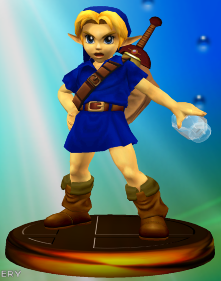 File:Young Link Trophy 2 (Smash).png - SmashWiki, the Super Smash Bros ...