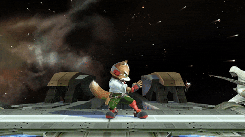Fox's side taunt in Smash 4