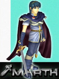 Marth in Super Smash Bros. Melee.