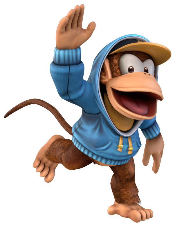 File:PPlus Hooded Diddy.png - SmashWiki, the Super Smash Bros. wiki