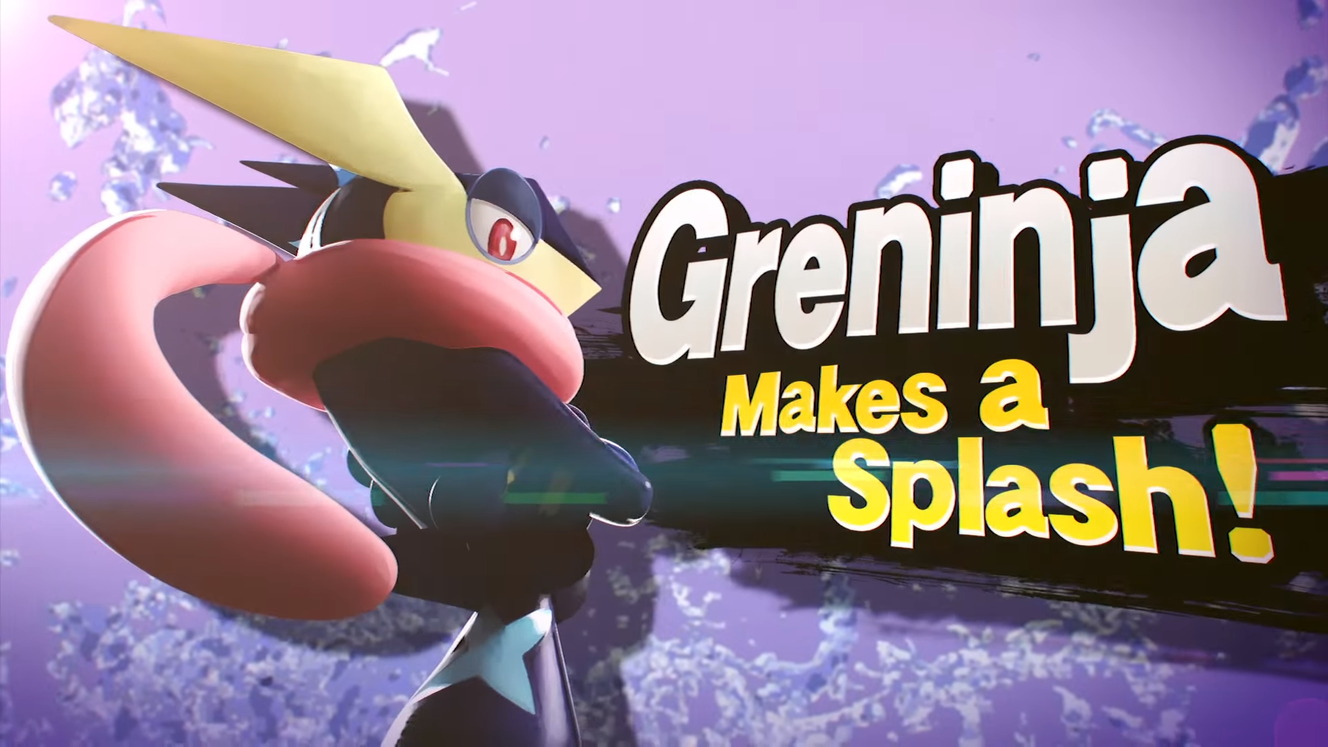 File:SSB4 Newcomer Introduction Greninja.png - SmashWiki, the Super ...