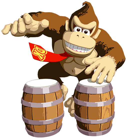 File:SSBU spirit Donkey Kong & Bongos.png