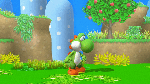 Yoshi's up taunt in Smash 4