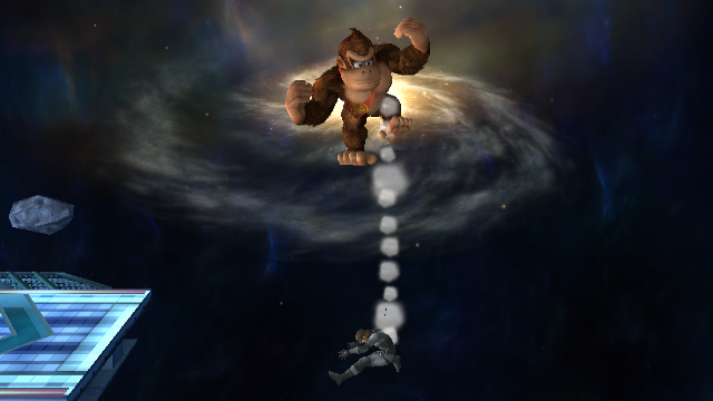 File:Donkey Kong Down Aerial Meteor Smash Brawl.png