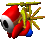 A Propeller Fly Guy as it appears in Yoshi's Story.