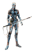 Brawl Sticker Gray Fox (MGS The Twin Snakes).png