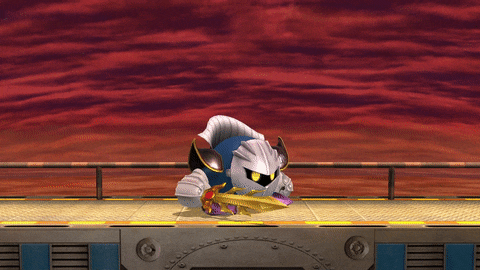 Meta Knight's side taunt in Smash 4