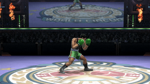 Little Mac's up taunt in Smash 4
