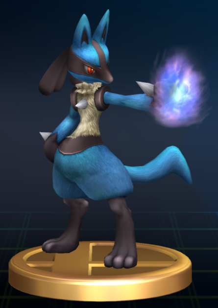 Lucario - Brawl Trophy.png