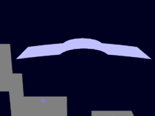 Fourside's UFO showing Terrain