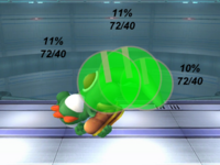 Yoshi (SSBB)/Hitboxes - SmashWiki, the Super Smash Bros. wiki