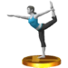 Trophy of Wii Fit Trainer in Super Smash Bros. for Nintendo 3DS