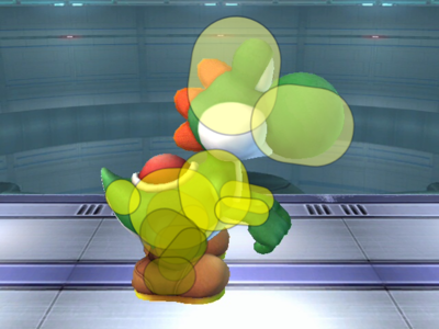 Yoshi (SSBB)/Hitboxes - SmashWiki, the Super Smash Bros. wiki
