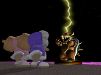 Giga Bowser contro Mario