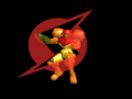 Samus' second victory pose in Melee