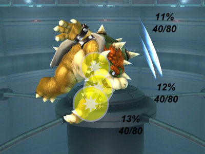 Bowser (SSBB)/Hitboxes - SmashWiki, The Super Smash Bros. Wiki