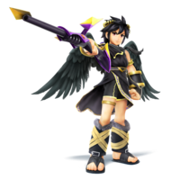 Dark Pit as he appears in Super Smash Bros. 4.