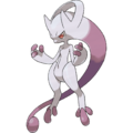 Official artwork of Mega Mewtwo Y for Pokémon X and Y.