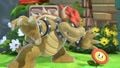 Bowser and a Fire Flower in Ultimate.