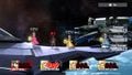 A damage meter glitch in Super Smash Bros. for Wii U. Note how no one has been attacked.