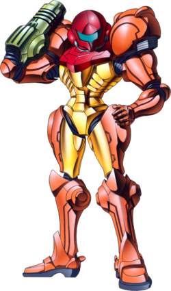 Samus in Super Metroid