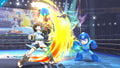 Pit using his Upperdash Arm in Super Smash Bros. for Wii U.