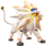 Official artwork of Solgaleo from Super Smash Bros. Ultimate.