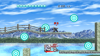 Target Test level 1 from Brawl. © Nintendo