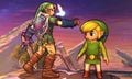 Link and Toon Link's Taunt SSB4.jpg