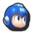 Mega Man's stock icon in Super Smash Bros. for Wii U.