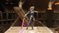 Corrin's down taunt.